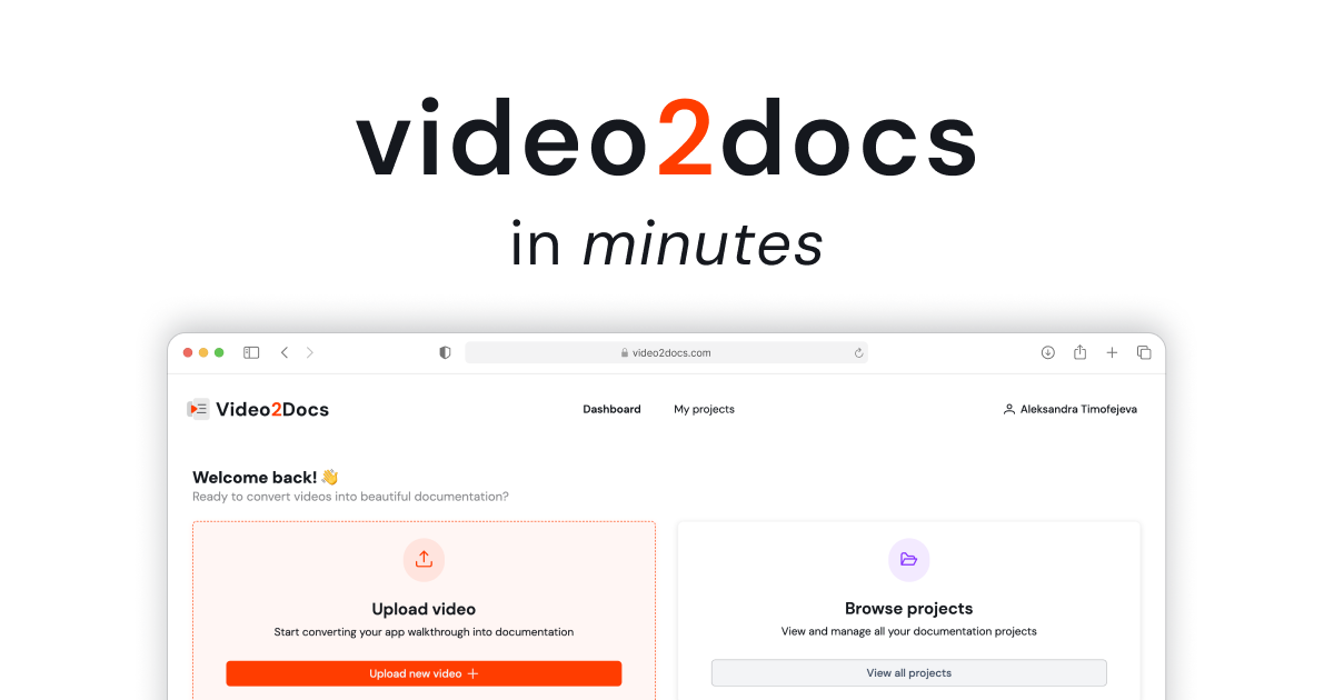 video2docs OG image